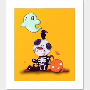 Halloween Boy Posters and Art